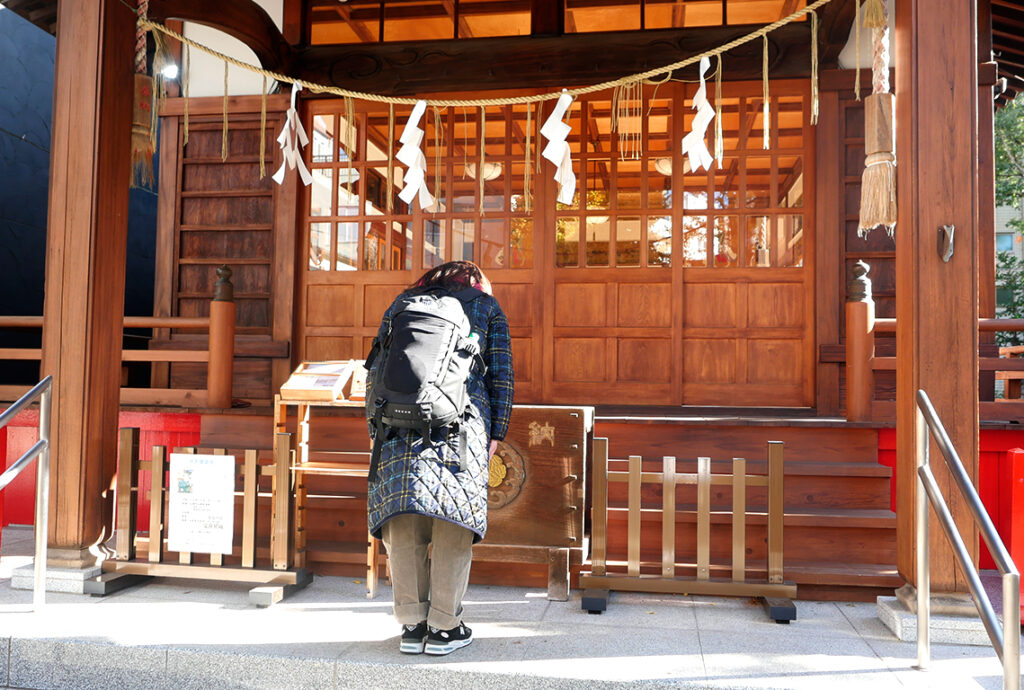 江島杉山神社参拝